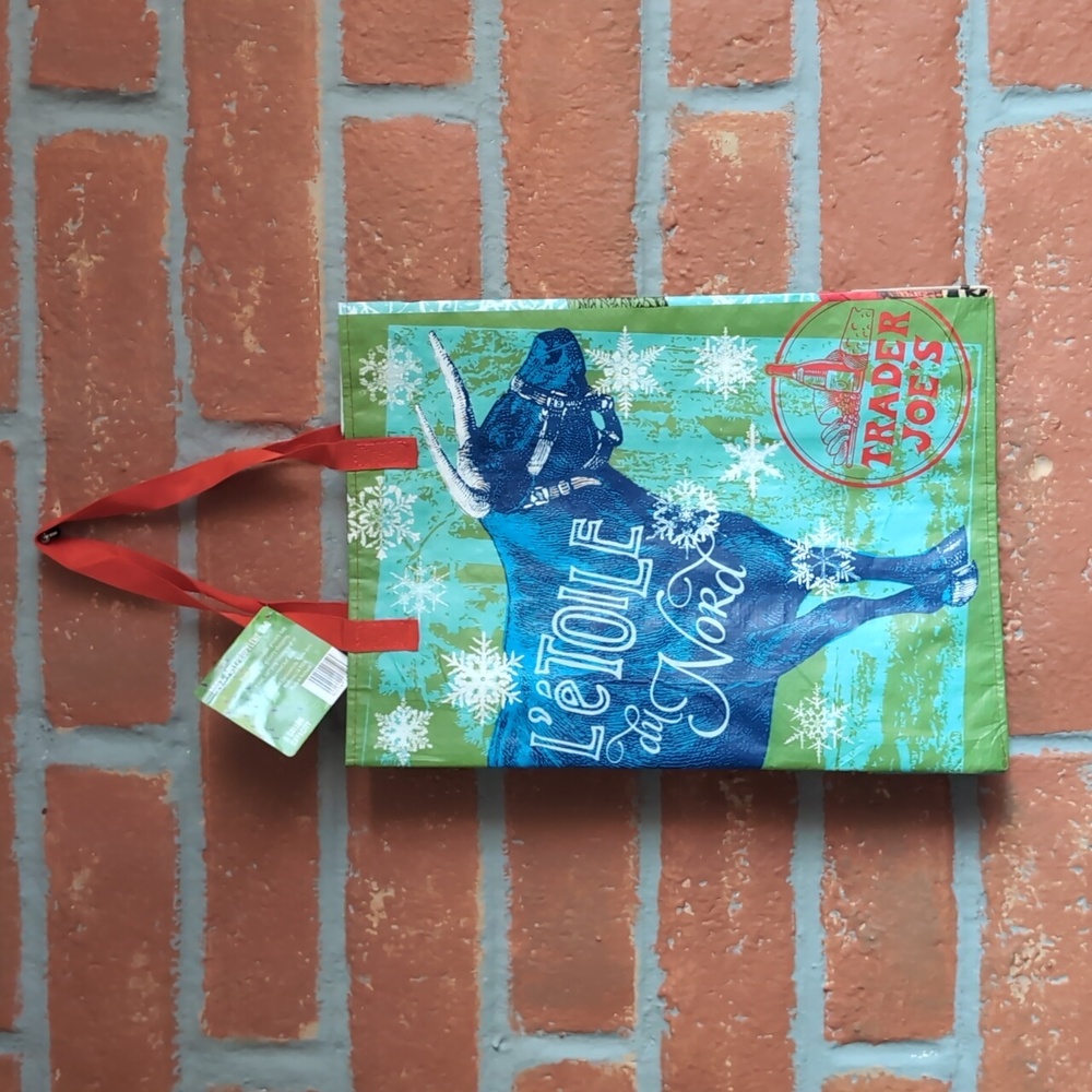 NWT Trader Joe's Limited Edition Minnesota Reusable Grocery Tote Bag - Picture 3 of 5